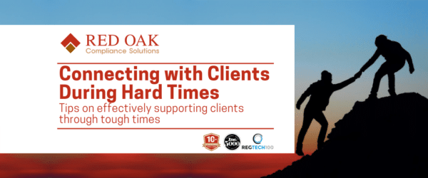 Connecting with clients during tough times