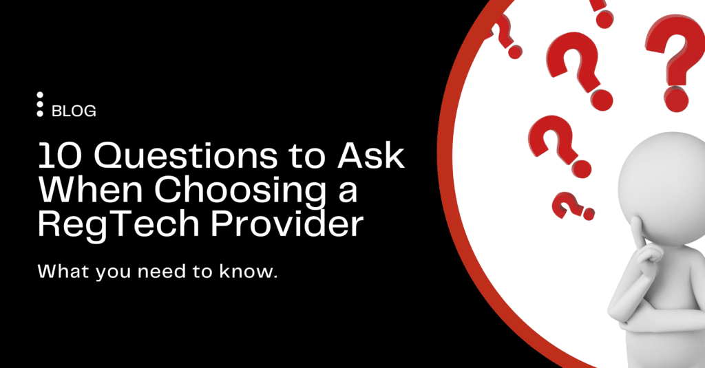 questions to ask when evaluating technology providers