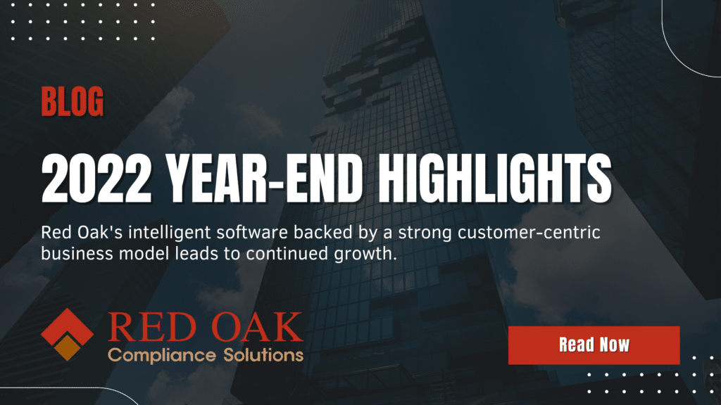 2022 year end red oak highlights